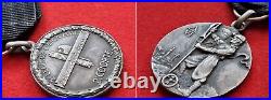 Fascist Silver Medal Coloniale Libia Cirenaica Legione Libica Cc. Nn. Ii^berenice