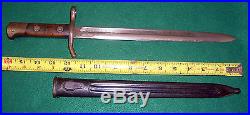 Fiskars M/29 Bayonet Fluted Scabbard Finland Finnish