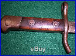 Fiskars M/29 Bayonet Fluted Scabbard Finland Finnish