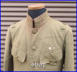 Former Japanese army Original kai 45 summer tunic trousers taisho WW? Military