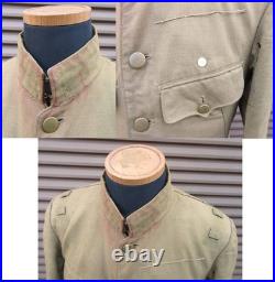 Former Japanese army Original kai 45 summer tunic trousers taisho WW? Military