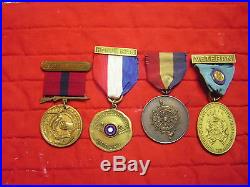 Four Medal Group To Alverne P. Beer, Usmc, Gc Medal Named, And 3 Other Rarities