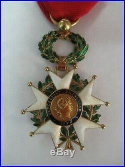 France Legion Of Honor Order Go Set. Badge Gold. Bertrand Maker. Marked. Rr! Ef