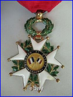 France Order Of The Legion Of Honor Officer Grade. Made In Gold! Cased