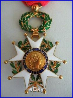 France Order Of The Legion Of Honor Officer Grade. Made In Gold! Rare! Mint! 4