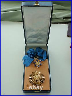 France Republic Order Of Merit Grand Cross Set. Silver/gilt/hallmarked. Rare Vf