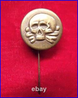 Freikorps Eiserne Division Skull Pin Weimar era Iron Division