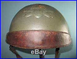 French M36 anti air DCA helmet casque Stahlhelm casco Kask ww