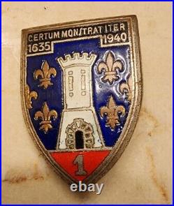 French pre-WW2 Military Badges