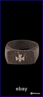 GERMAN Award IRON Cross MANs Ring GERMANY WWII ww1 WWI ww2 Soldiers Artifact