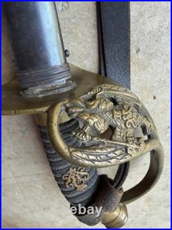 GERMAN CARL EICKHORN Sword With Solengin Stamp