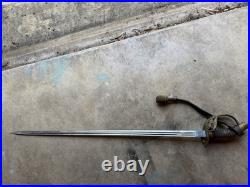 GERMAN CARL EICKHORN Sword With Solengin Stamp