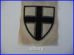 GERMAN FREIKORPS GRENZSCHUTZ OST 1919 SLEEVE PATCH ORIGINA Strip of 2