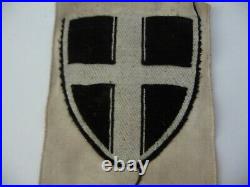 GERMAN FREIKORPS GRENZSCHUTZ OST 1919 SLEEVE PATCH ORIGINA Strip of 2