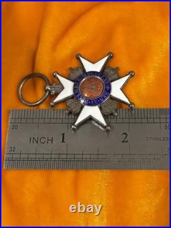 GERMANY/ HANNOVER Order of ERNST AUGUSTUS Ins. In 1839 (Discont. In 1866 Rare)