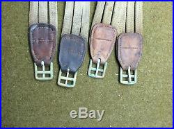 GIRTH mrkd US JQMD Training Saddles, Fits Officer M1928 McClellan Cavalry