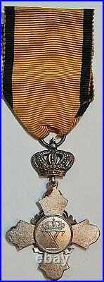 GREECE / Medal Order of Phoenix, Silver Cross Knight 5th Class, by Huguenin