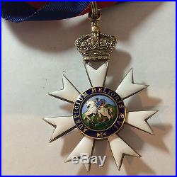 GT BRITAIN-ORDER OF STS MICHAEL & GEORGE-C. M. G. COMPANION-medal