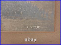 Gen Sir John Maxwell Interwar Black Watch Photo Plaque 1916 Easter Rising 5pc