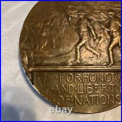 General John J. Pershing WW1 Table Medal Rare 2 5/8