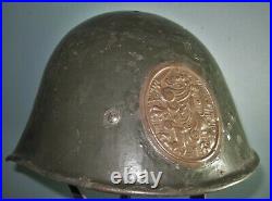 Genuin marked WW2 Dutch M27 helmet Stahlhelm casque casco elmo Kask