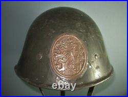 Genuin marked WW2 Dutch M27 helmet Stahlhelm casque casco elmo Kask