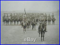 George Patton Major 3rd US Cavalry Fort Myer, Va. 1921 Panoramic Photograph