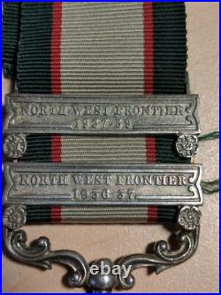 George V I India Northwest FRONTIER With Clasps