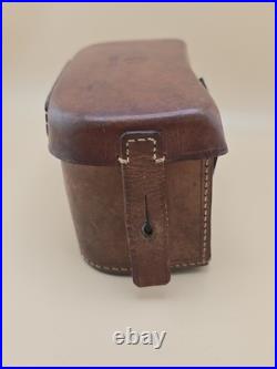 German 1934 Leather Military Combat Field Medical First Aid Kit Pouch Medic