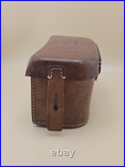 German 1934 Leather Military Combat Field Medical First Aid Kit Pouch Medic