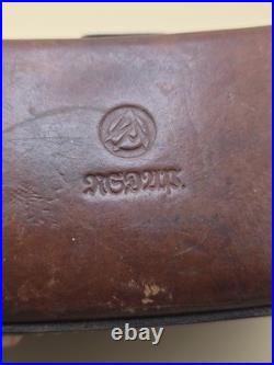 German 1934 Leather Military Combat Field Medical First Aid Kit Pouch Medic