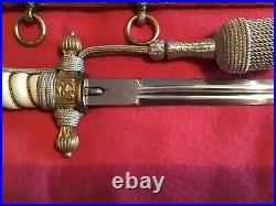 German 1st model (M1929) Navy Dagger, No Maker