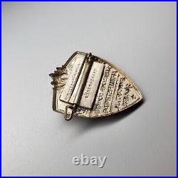 German Artillery Weimar Republic 1923 Frankfurt badge award medal tinnie pin old