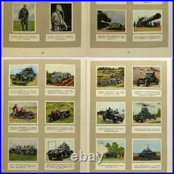 German Cigarette Card Book 1935 with300 pics Armament of USA Belgium France Japan