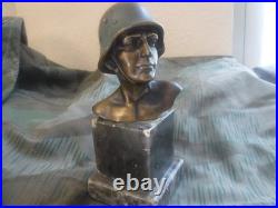 German Helmeted Bust