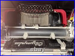 German Reichsbahn Typewriter 1940s Olympia made on Adolph H Street p/u only CA