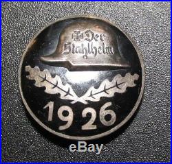 German Stahlhelm WW1 Badge