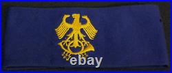 German Weimar Republic Postal Carrier Post Armband Brassard Embroidered Wool Pin