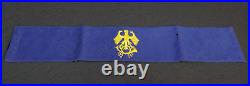 German Weimar Republic Postal Carrier Post Armband Brassard Embroidered Wool Pin