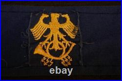 German Weimar Republic Postal Carrier Post Armband Brassard Embroidered Wool Pin