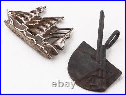 German kriegsmarine pendant set WW2 Navy Marine WWII Battleship Artillery gun