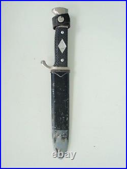 Germany 1930's Military Scout Dagger With Hangers. Rare! Vf+ Uniform Medal