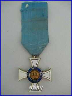 Germany Prussia Order Of The Crown 3rd Class. Made In Gold. Marked'n'. Rr! Ef
