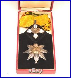 Greece Order of the Phoenix 1st type, grand officer set, with box, breast star
