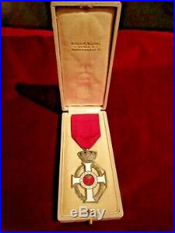 Greek Hellenic Wwi Silver Order Of King George I Medal Decoration By Soyval