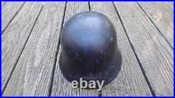 Gy66 Wwii Black M35 Fireman Helmet Rolled Edge No Liner Rolled Edge Intl Auctin