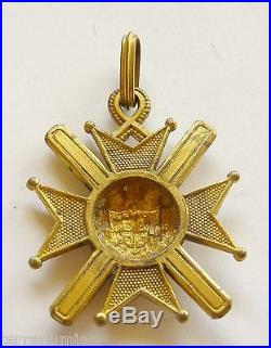 H007 Serbia Yugoslavia early Order Cross of the Takovo 5th class cross medal