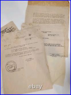 HUGE 1930-1931 Schofield Barracks Ephemera Militaria Lot CO Special Troops