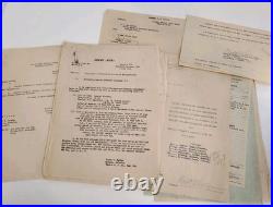 HUGE 1930-1931 Schofield Barracks Ephemera Militaria Lot CO Special Troops