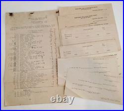 HUGE 1930-1931 Schofield Barracks Ephemera Militaria Lot CO Special Troops